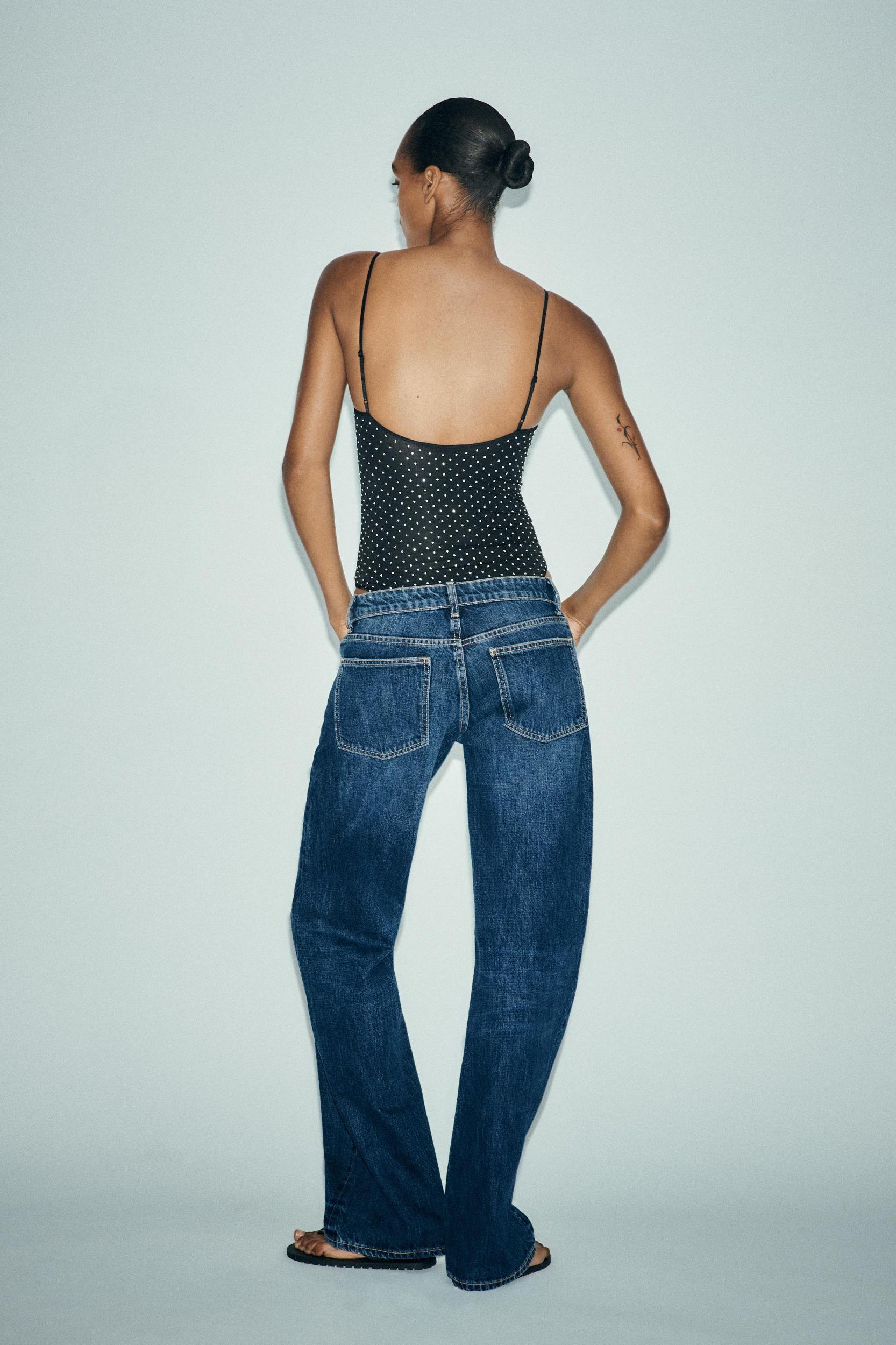 RHINESTONE POLYAMIDE BODYSUIT Product Image