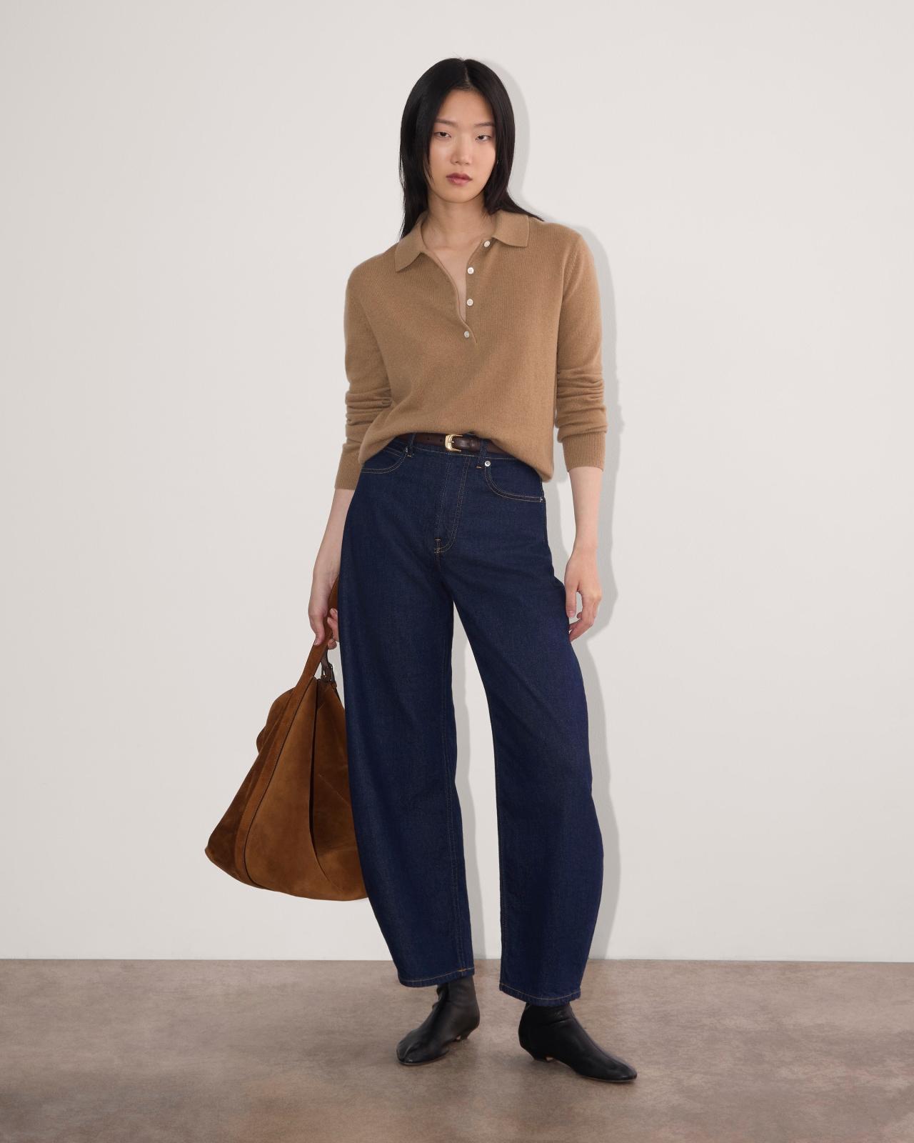 The Classic Polo in Cashmere Product Image