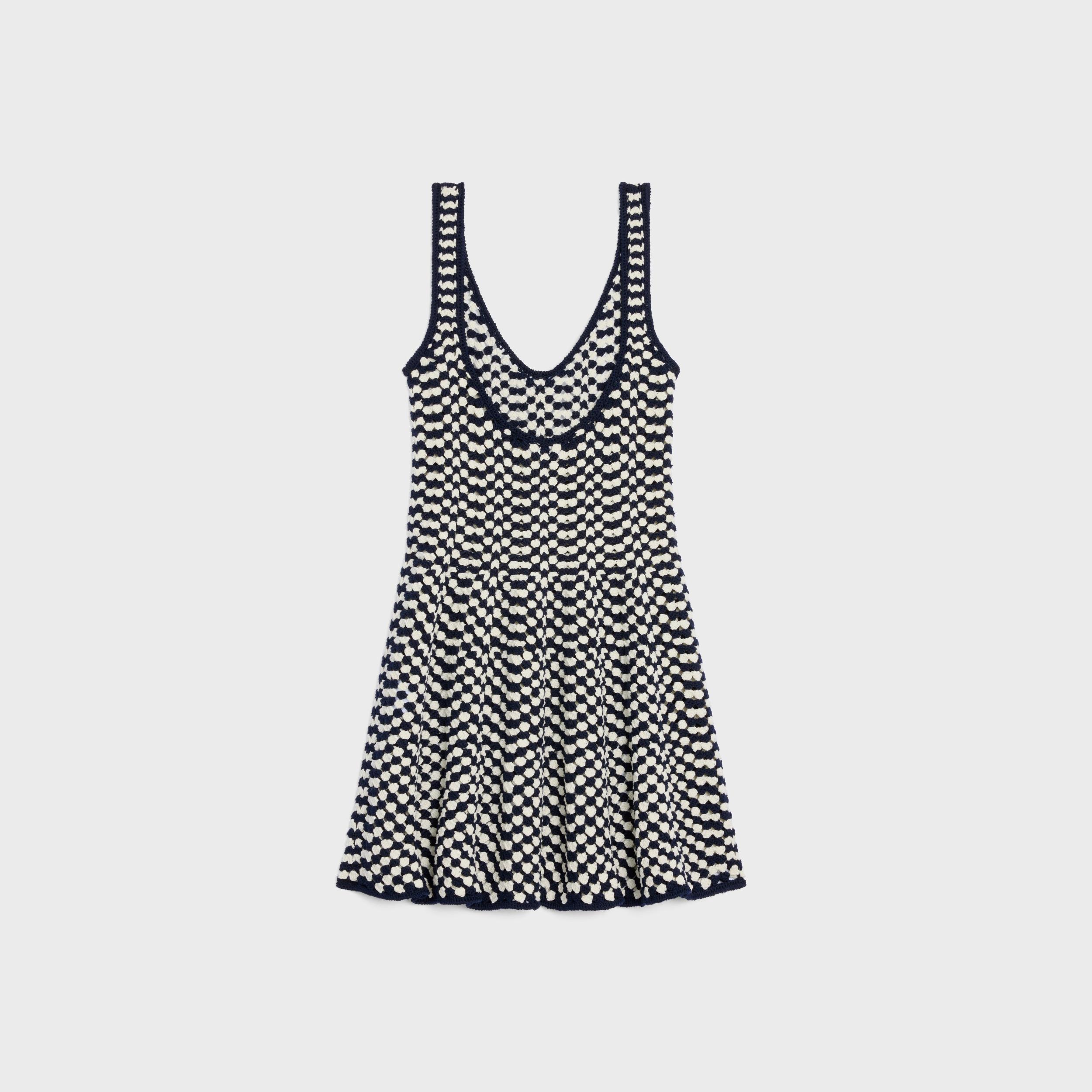 mini skater dress IN crochet cotton Product Image