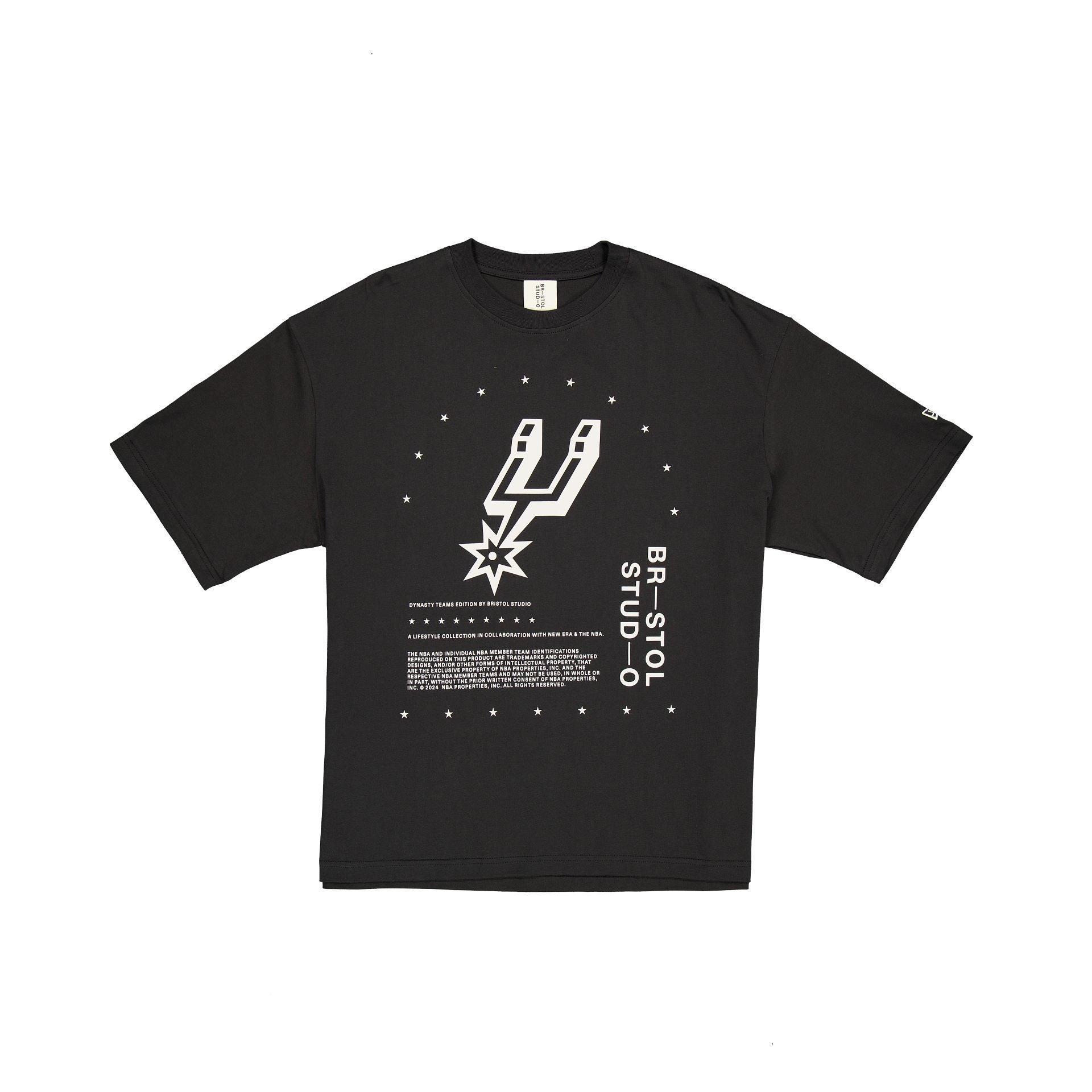 Bristol x San Antonio Spurs Black T-Shirt Male Product Image