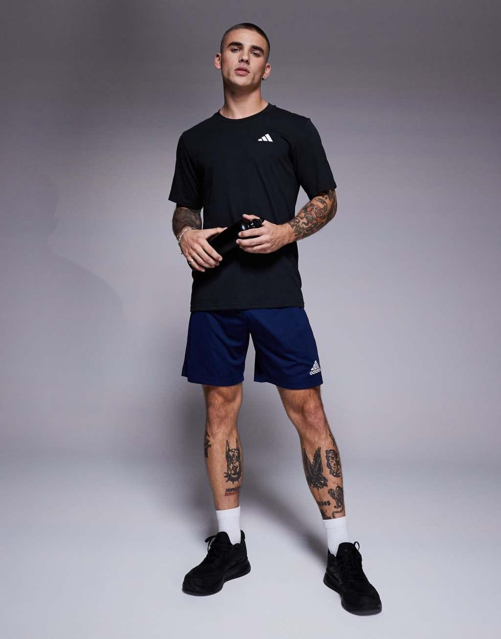 adidas Performance Entrada 22 shorts in navy Product Image