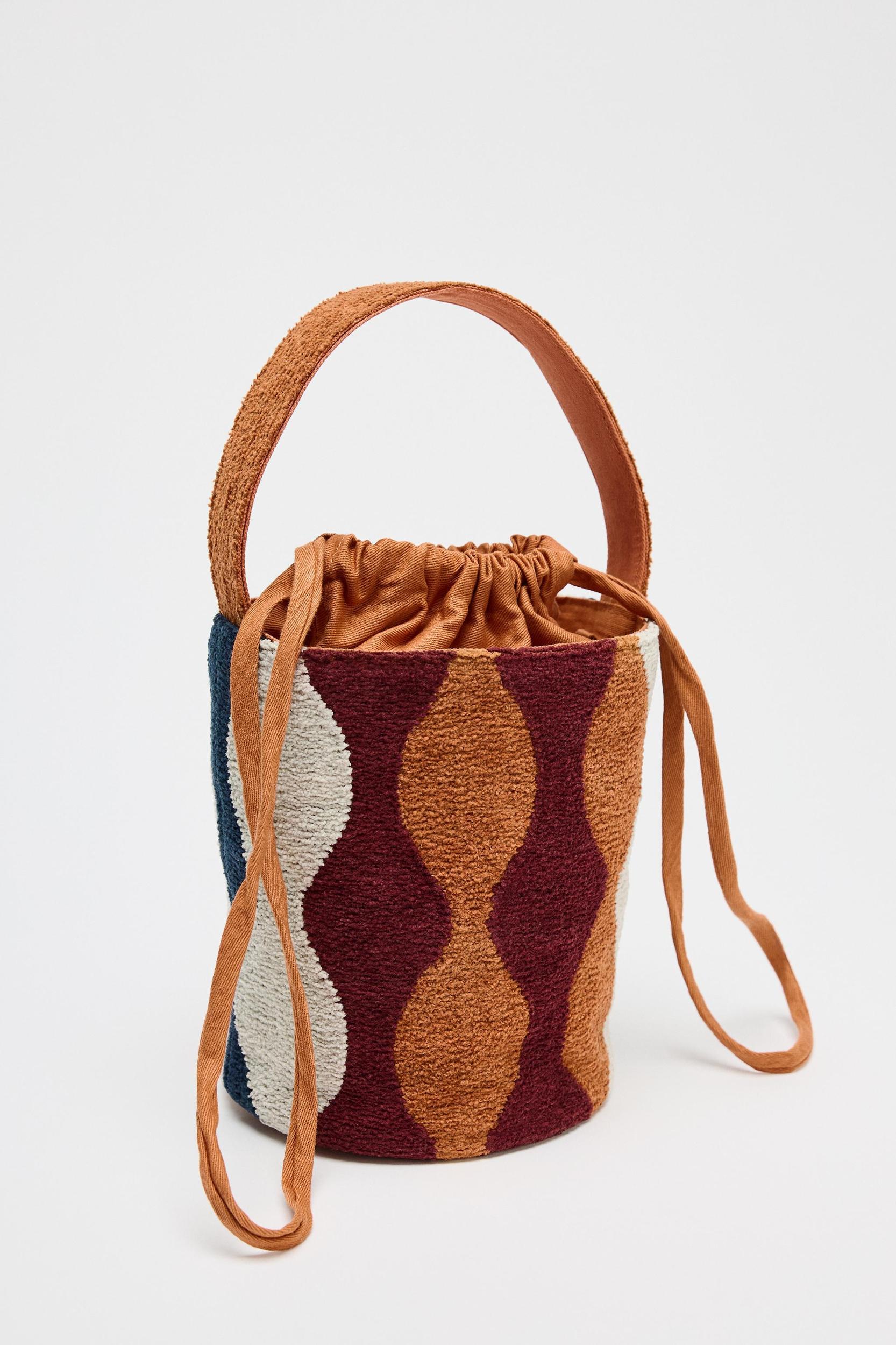 COLORFUL MINI CYLINDRICAL BUCKET BAG Product Image