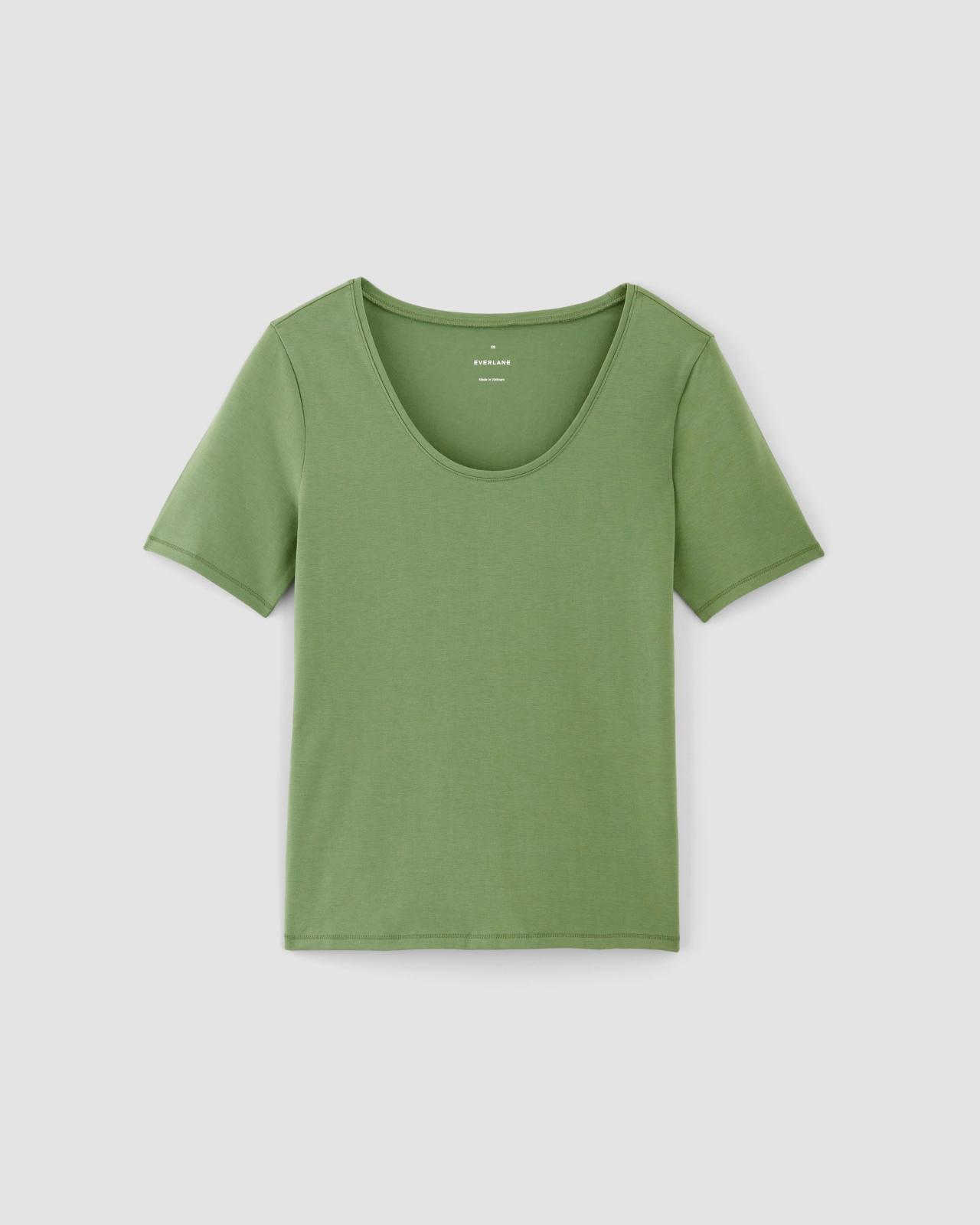 The Form Scoop-Neck Tee Product Image