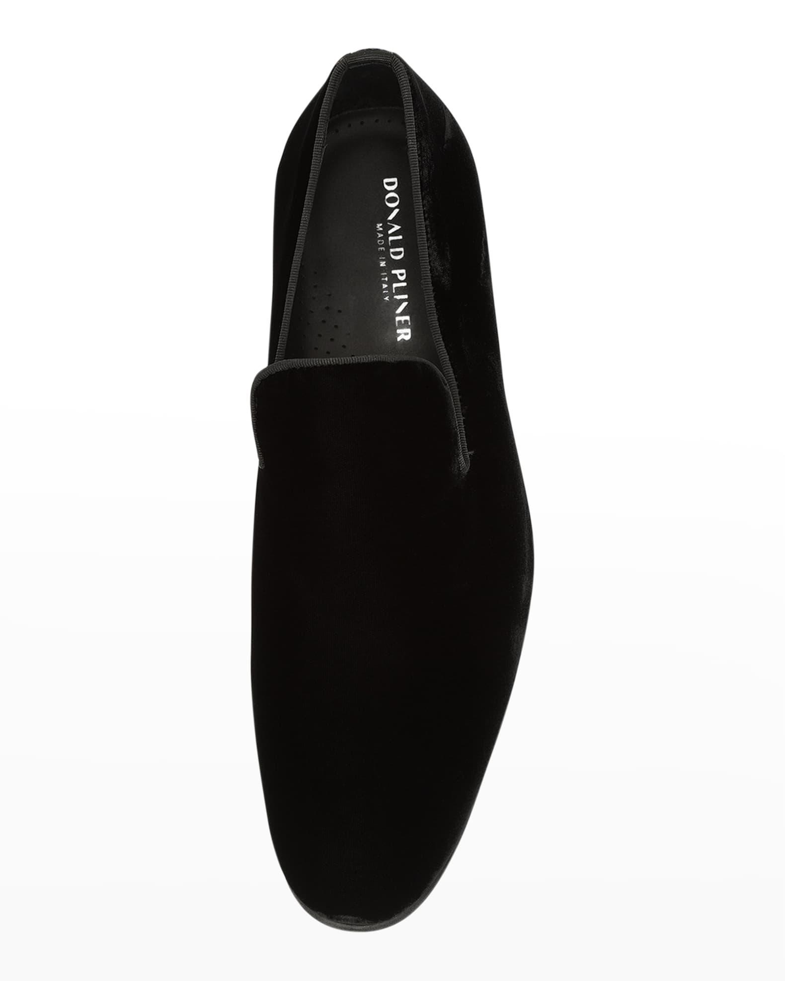 Men's Spencer Velvet Smoking Slippers Product Image