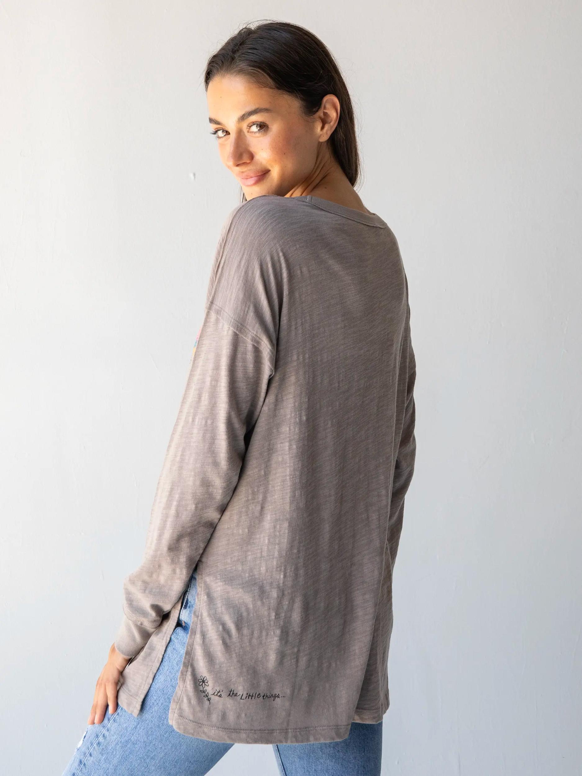 Oversized Cotton Doodle Tee Product Image