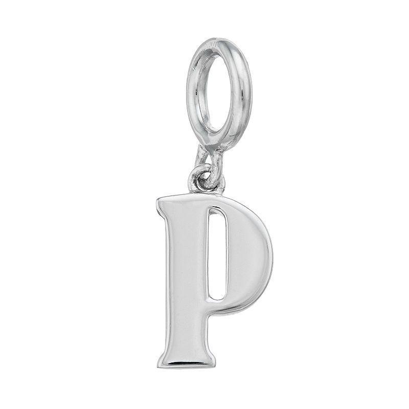 Lavish by TJM Sterling Silver Initial Letter Charm, Women's, Sterling Q Product Image