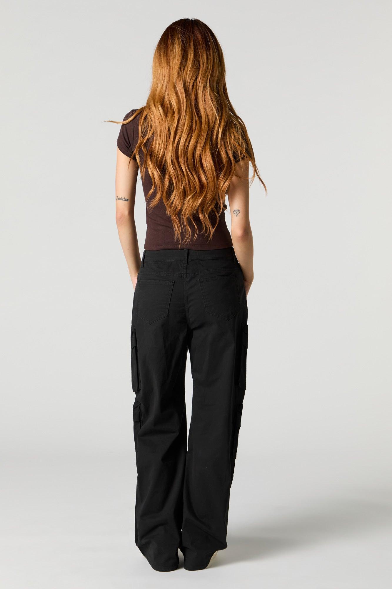 Multi Pocket Straight Leg Cargo Pant Female Product Image