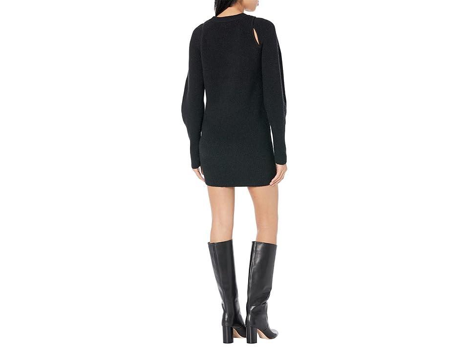 MOON RIVER Cutout Sweater Mini Dress Women's Clothing Product Image