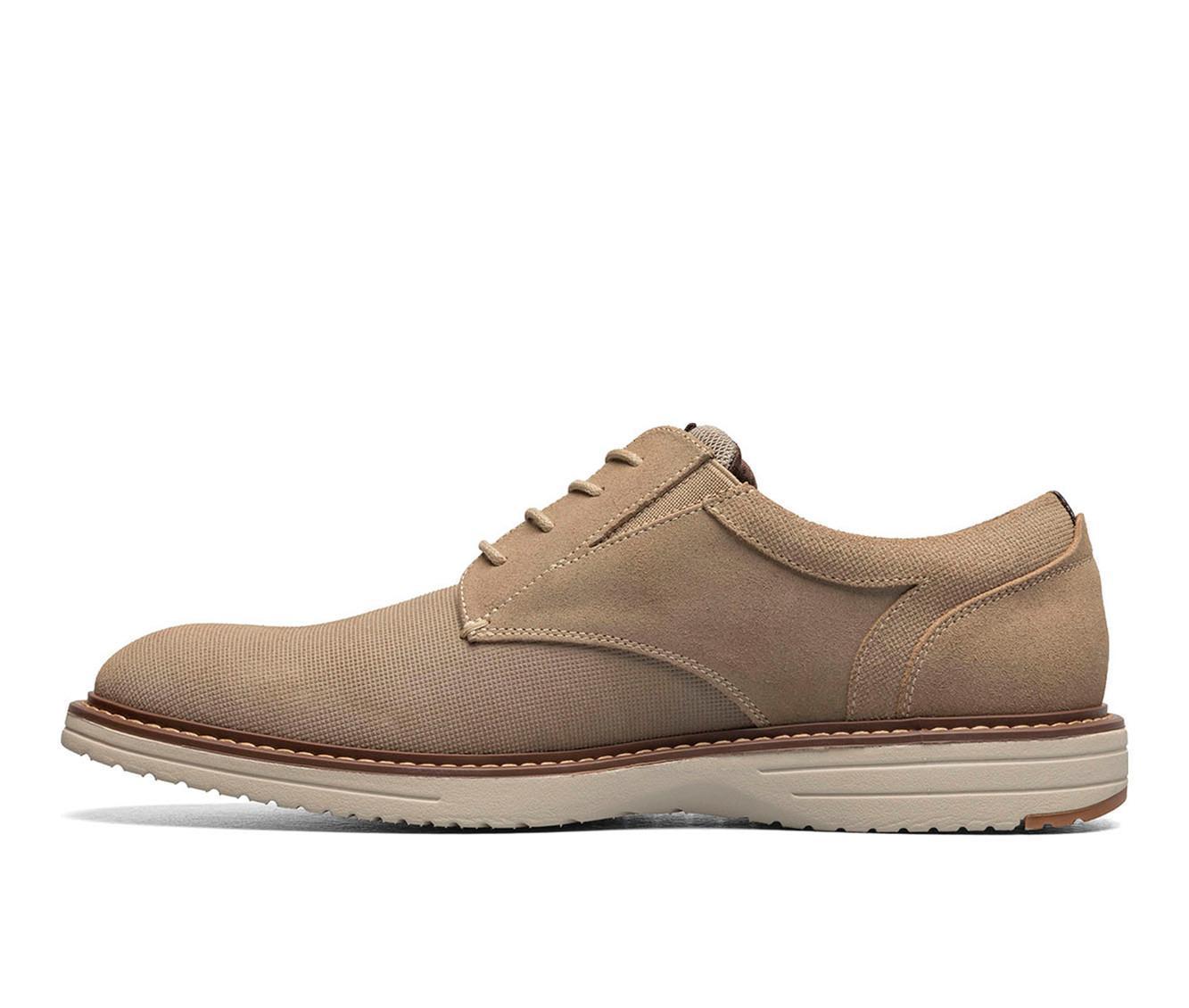 Men's Nunn Bush Griff Suede Plain Toe Oxford Oxfords Product Image