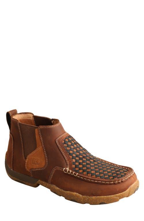 Twisted X MDMG005 (Woven Multi/Oiled Saddle) Men's Shoes Product Image