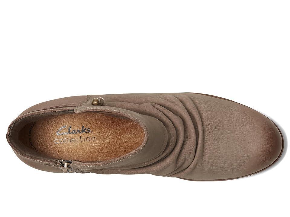 Clarks Charlten Rosa (Dark Nubuck) Women's Boots Product Image