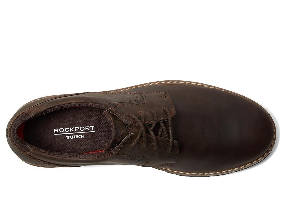Rockport Maverick Plain Toe Oxford (New Dress Blues) Men's Lace Up Wing Tip Shoes Product Image