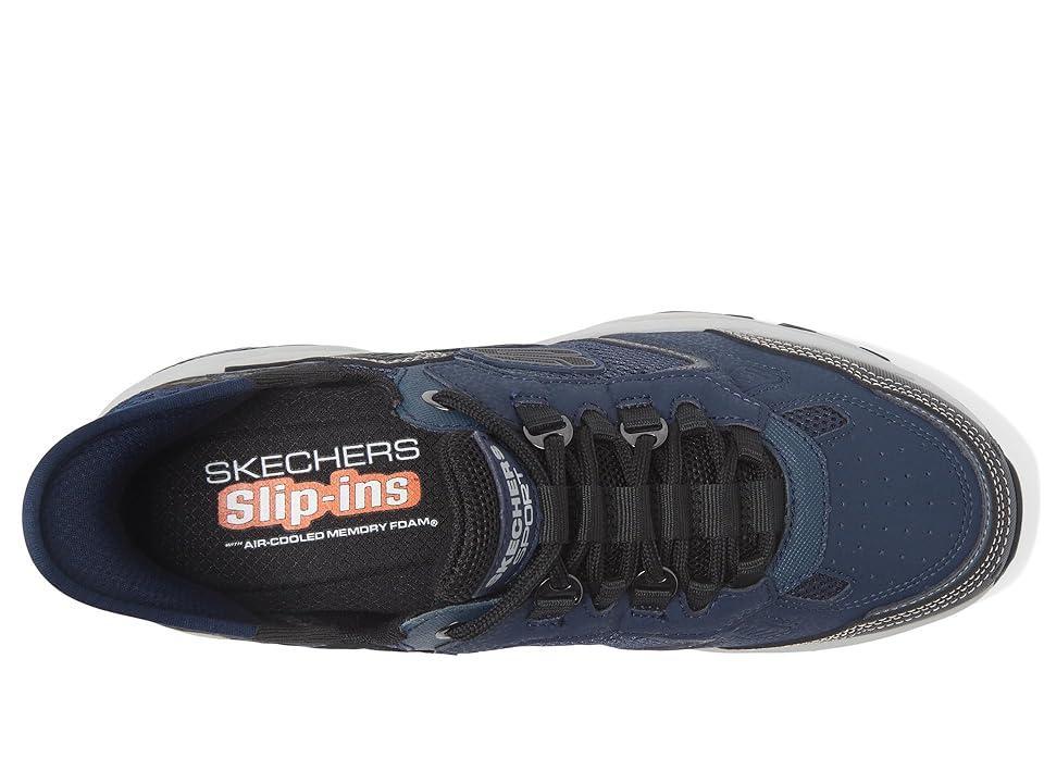 SKECHERS Vigor 3.0 Drafting Hands Free Slip-Ins (Navy/Black) Men's Shoes Product Image