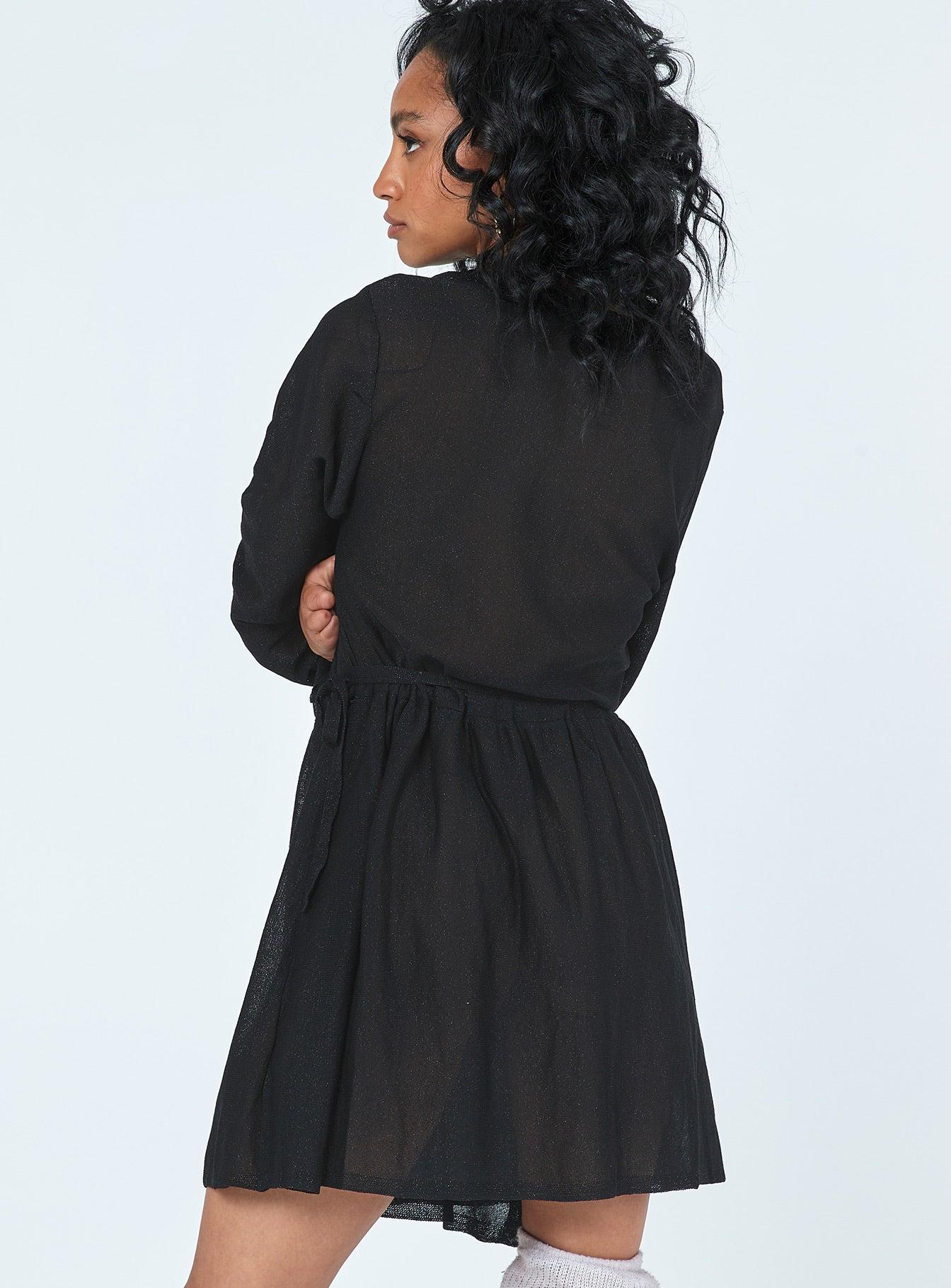 Chiara Mini Dress Black Product Image