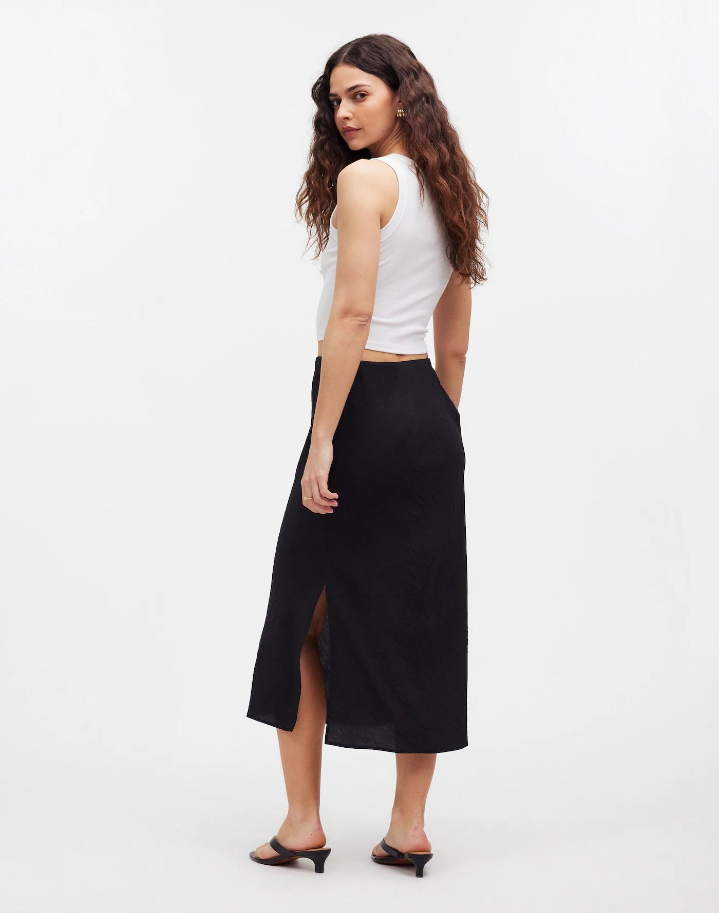 The Layton Midi Slip Skirt Product Image