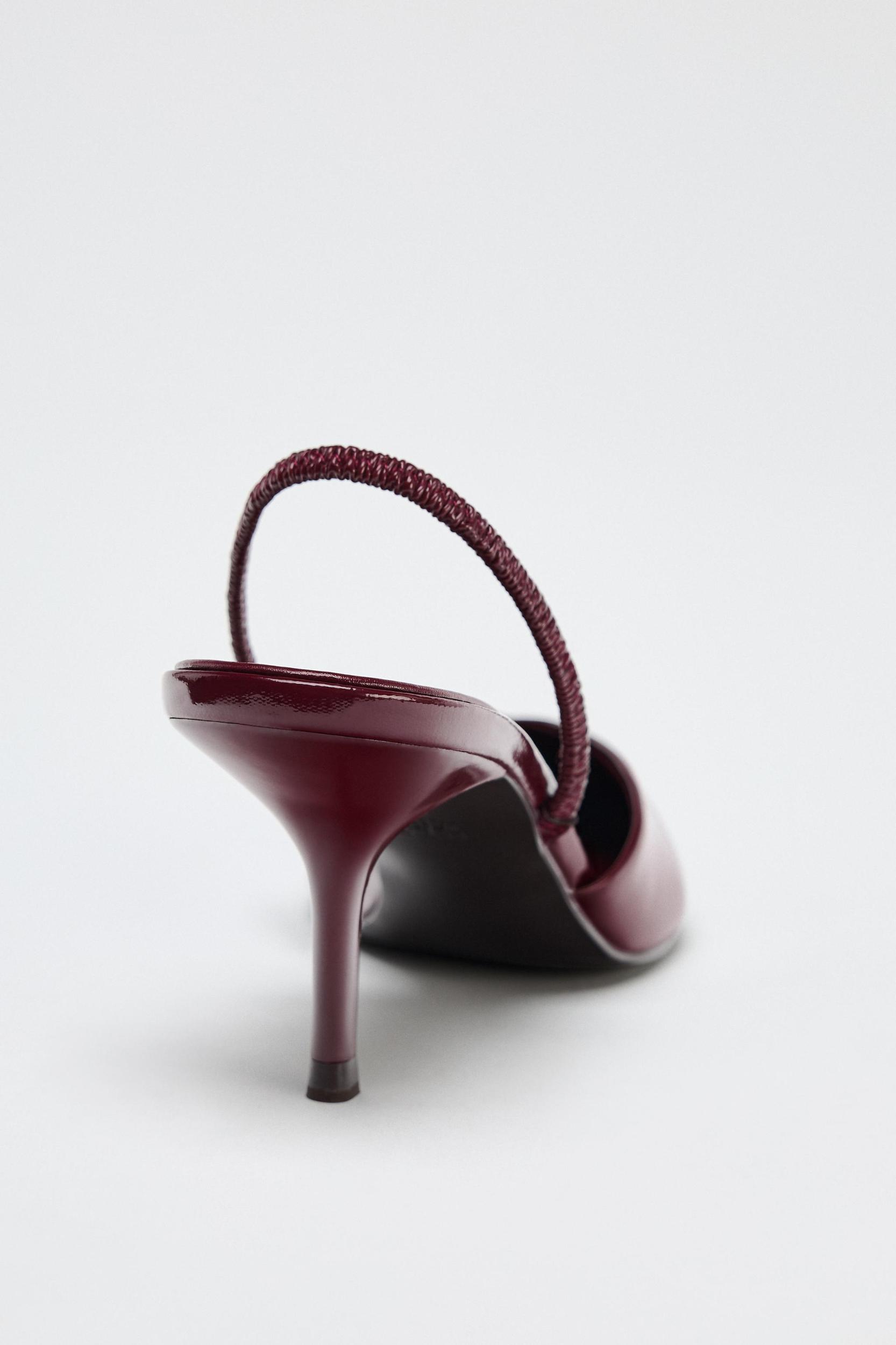 PATENT SLINGBACK PUMPS Product Image