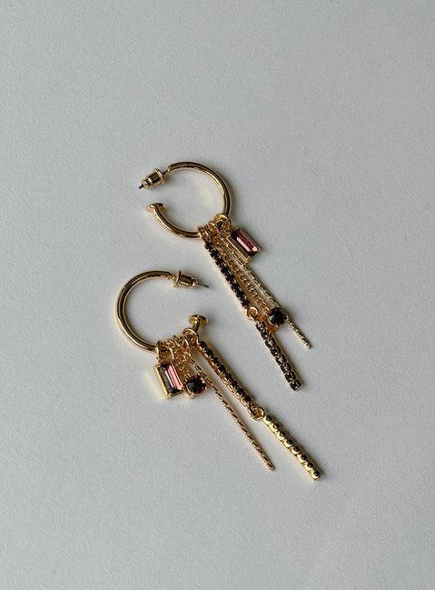 De Luca Earrings Gold Product Image
