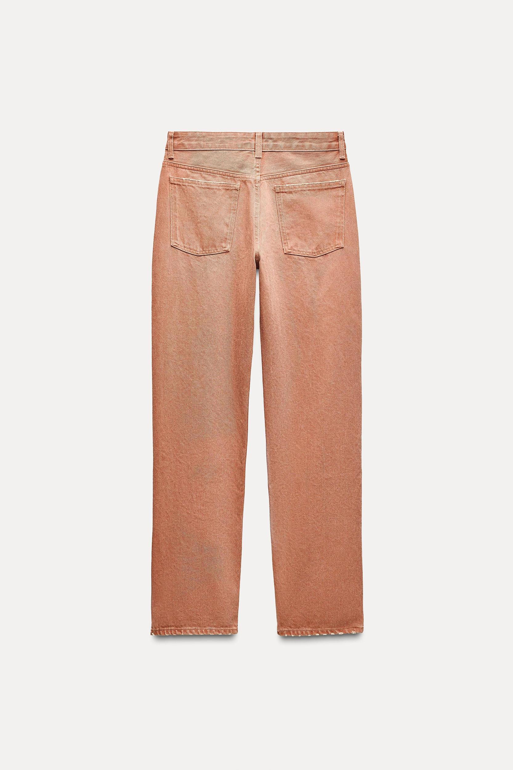 STRAIGHT CUT MID RISE JEANS ZW COLLECTION Product Image