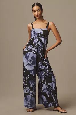 Maeve Floral Bandeau Jumpsuit Product Image