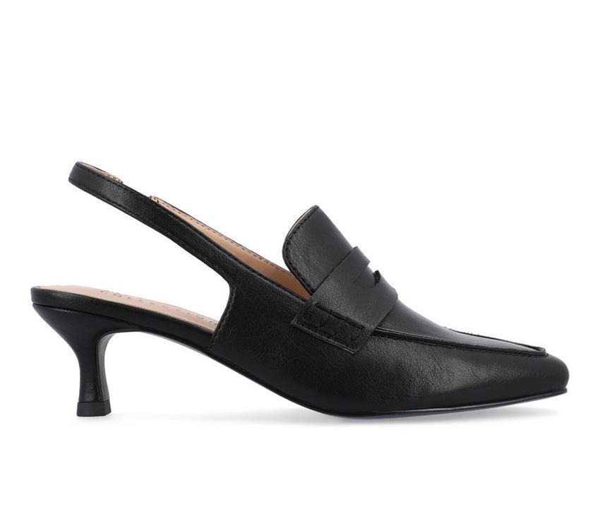 Women's Journee Collection Amory Slingback Loafer Pumps Product Image