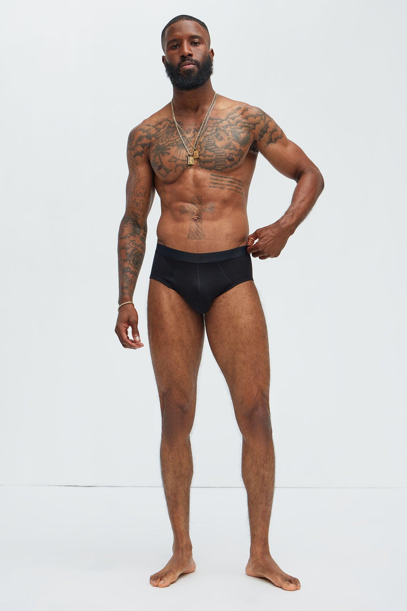 Essential Modal Brief 3 Pack - Black Product Image