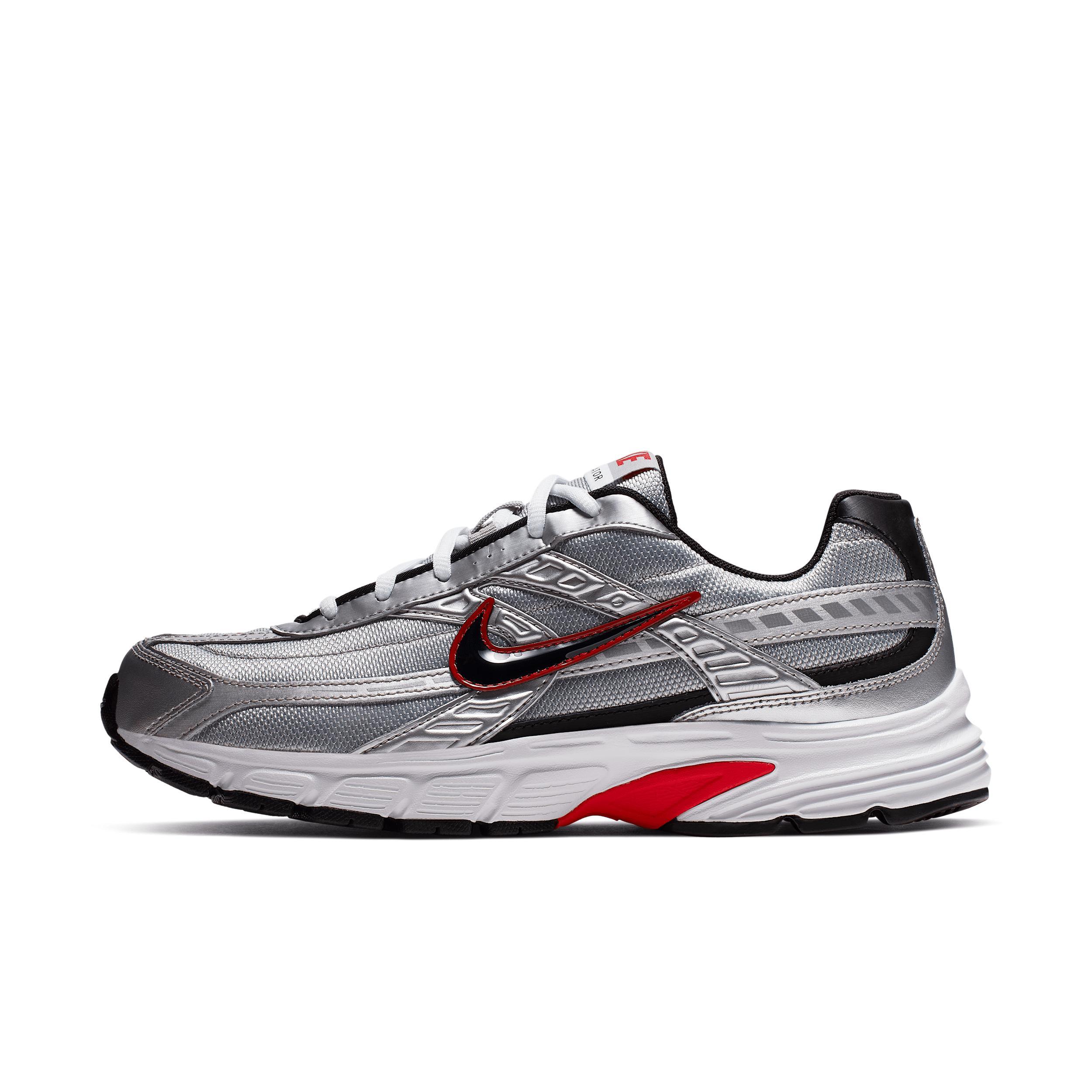 Nike Initiator Mens Running Shoes Grey Silver Black Product Image