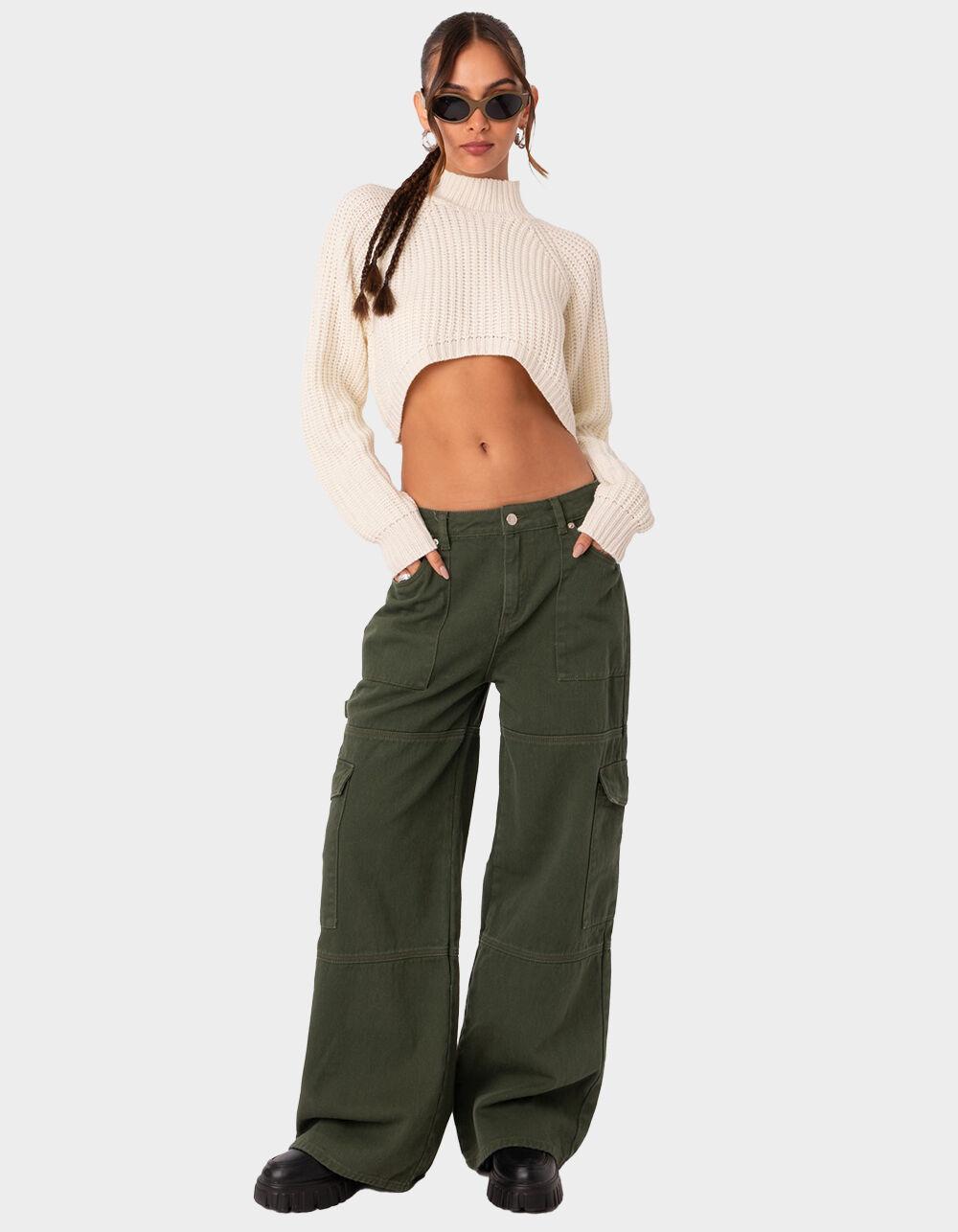 EDIKTED Ember Denim Cargo Pants Product Image