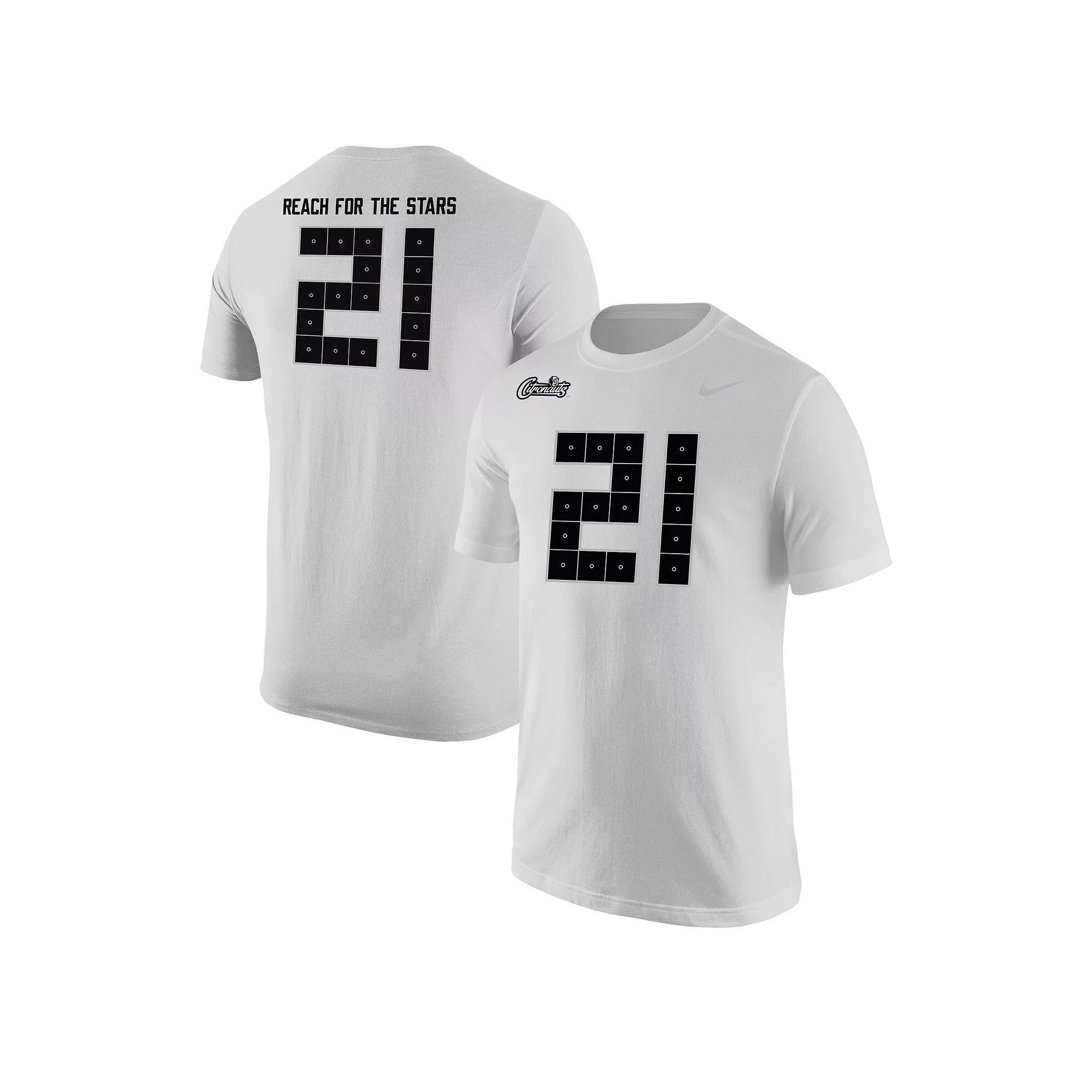 Men's Nike #21 White UCF Knights Space Game Jersey T-Shirt, Size: 2XL Product Image