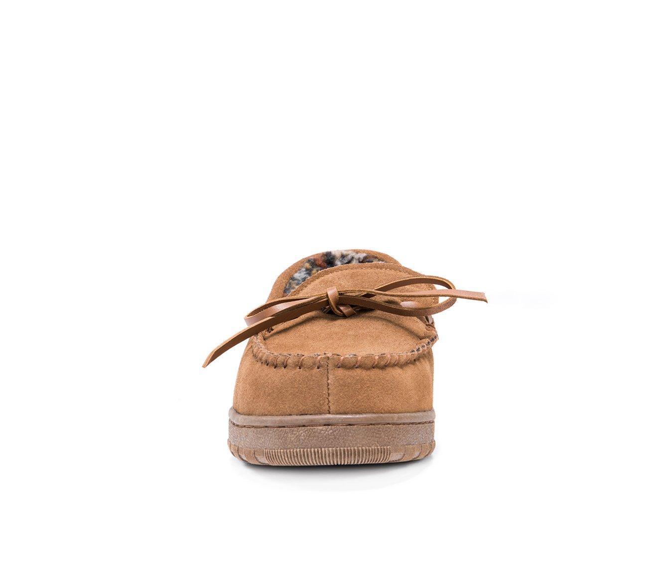 MUK LUKS Men's Paul Printed Berber Suede Moccasins Product Image