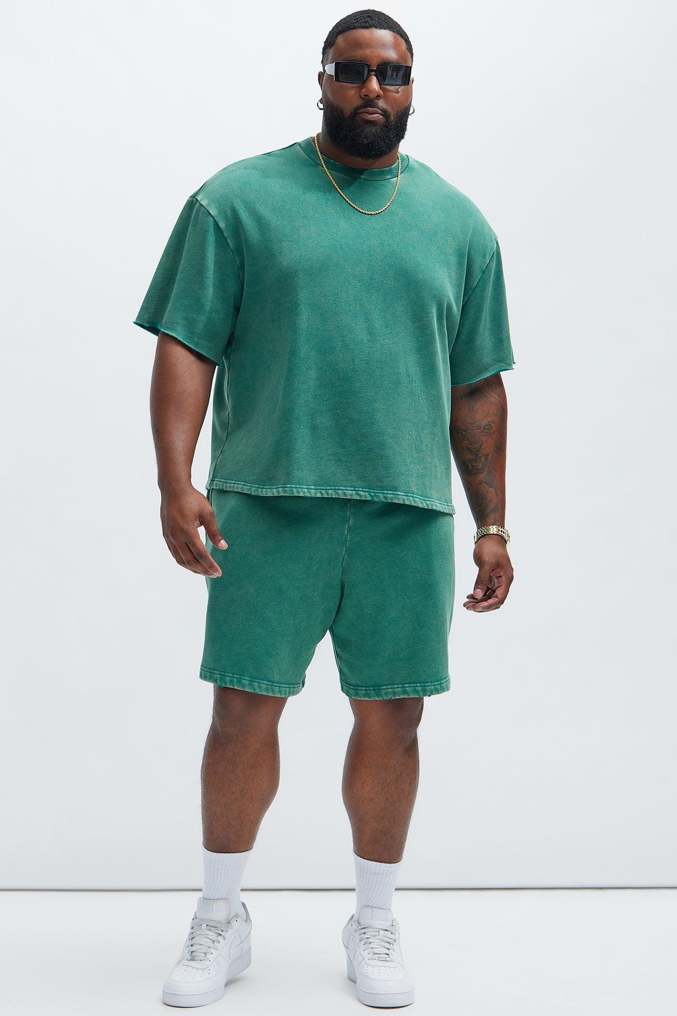 Tyson Heavy Wash Tee - Green Product Image