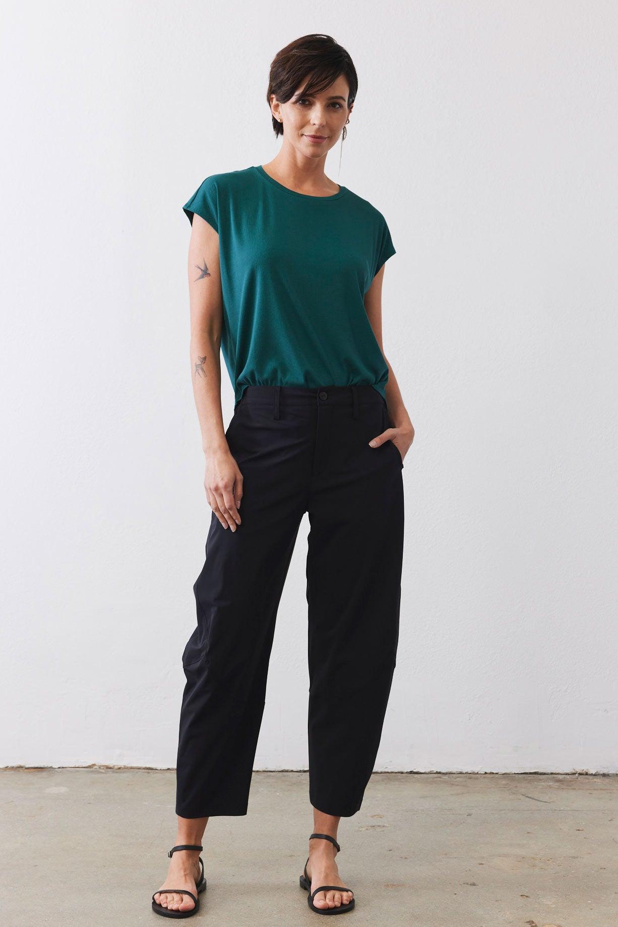The Ribbed Tuck-In Tee Product Image