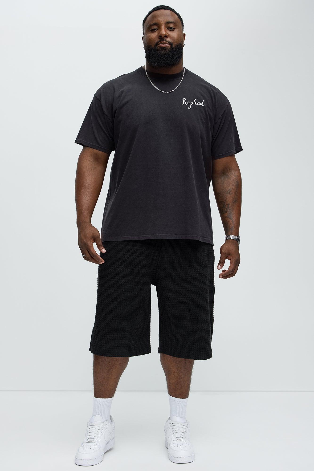 Raphael The School Of Athens Oversized Short Sleeve Tee - Black Product Image