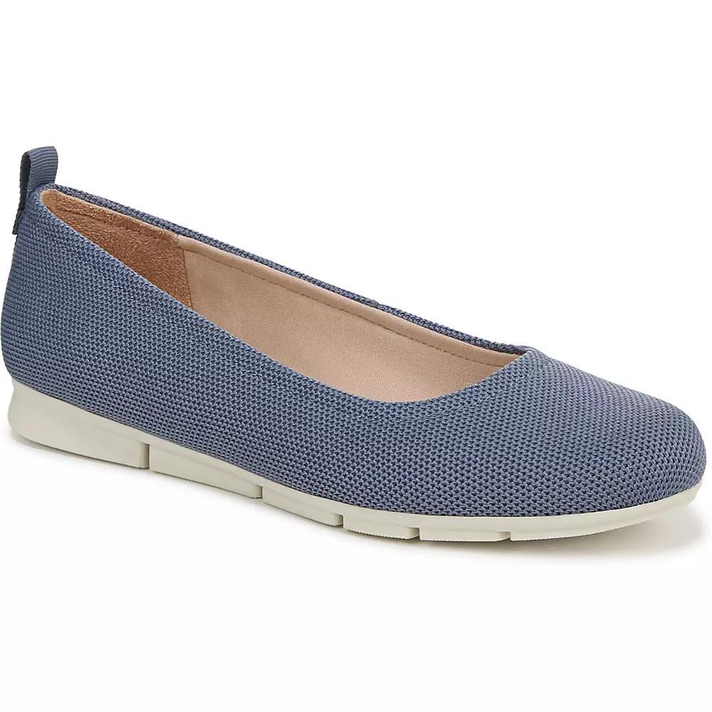 Dr. Scholl's Timeless Women's Ballerina Shoes, Size: 9.5 Wide, Blue Horizon Product Image