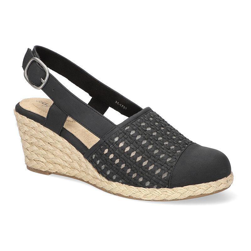 Easy Street Taffy Womens Slingback Espadrille Wedges Product Image