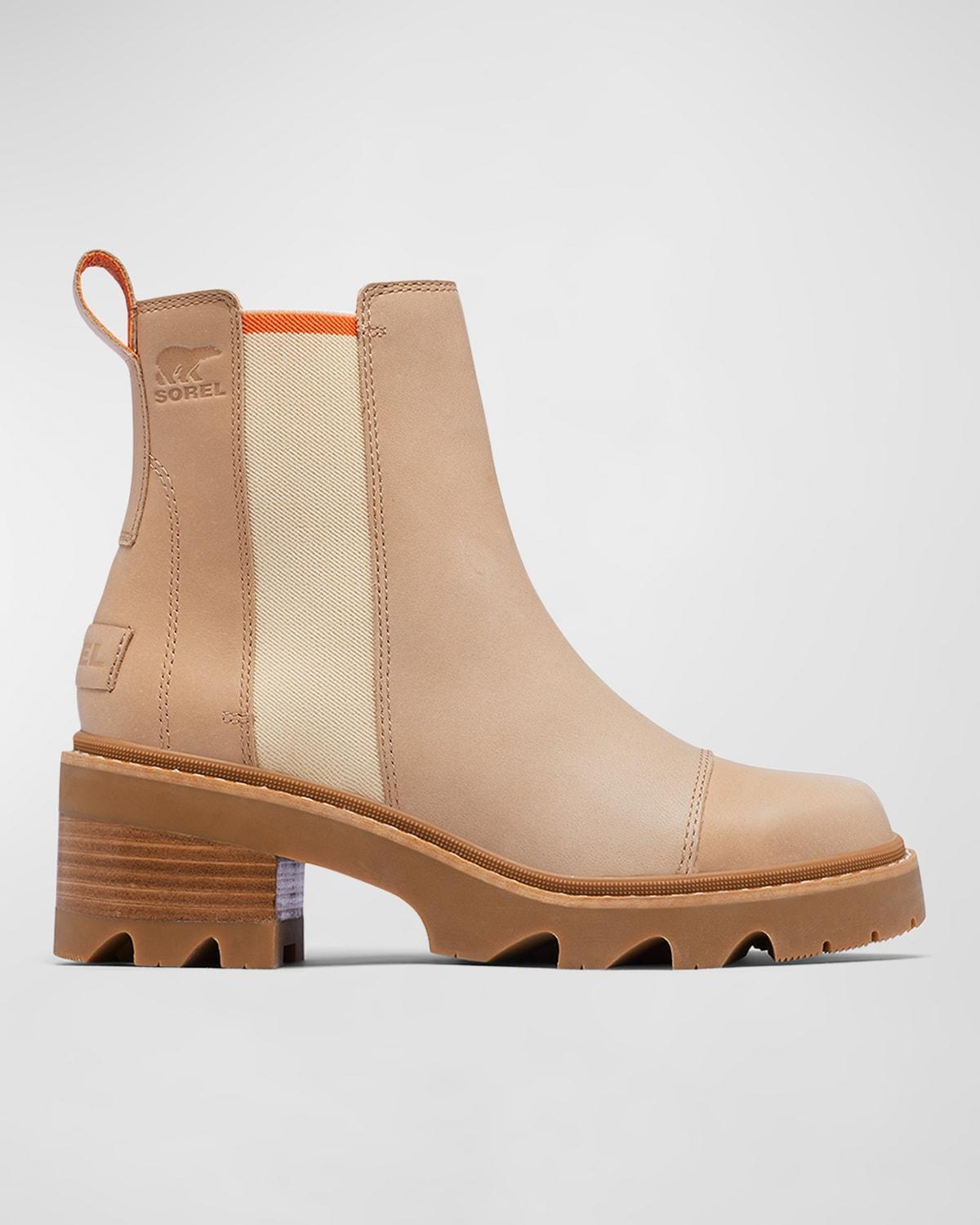 Sorel Womens Joan Now Block Heel Chelsea Boots Product Image