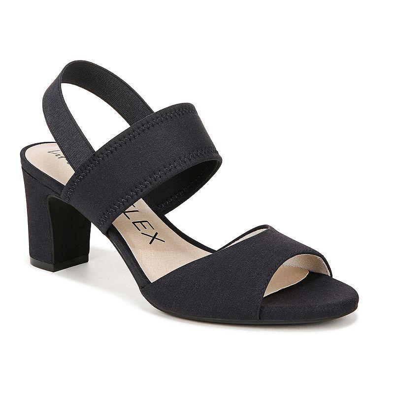 LifeStride Fiona Women's Slingback Heels, Size: 7.5 Wide, Lux Blue Product Image