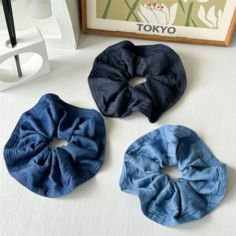 Denim Scrunchie Product Image