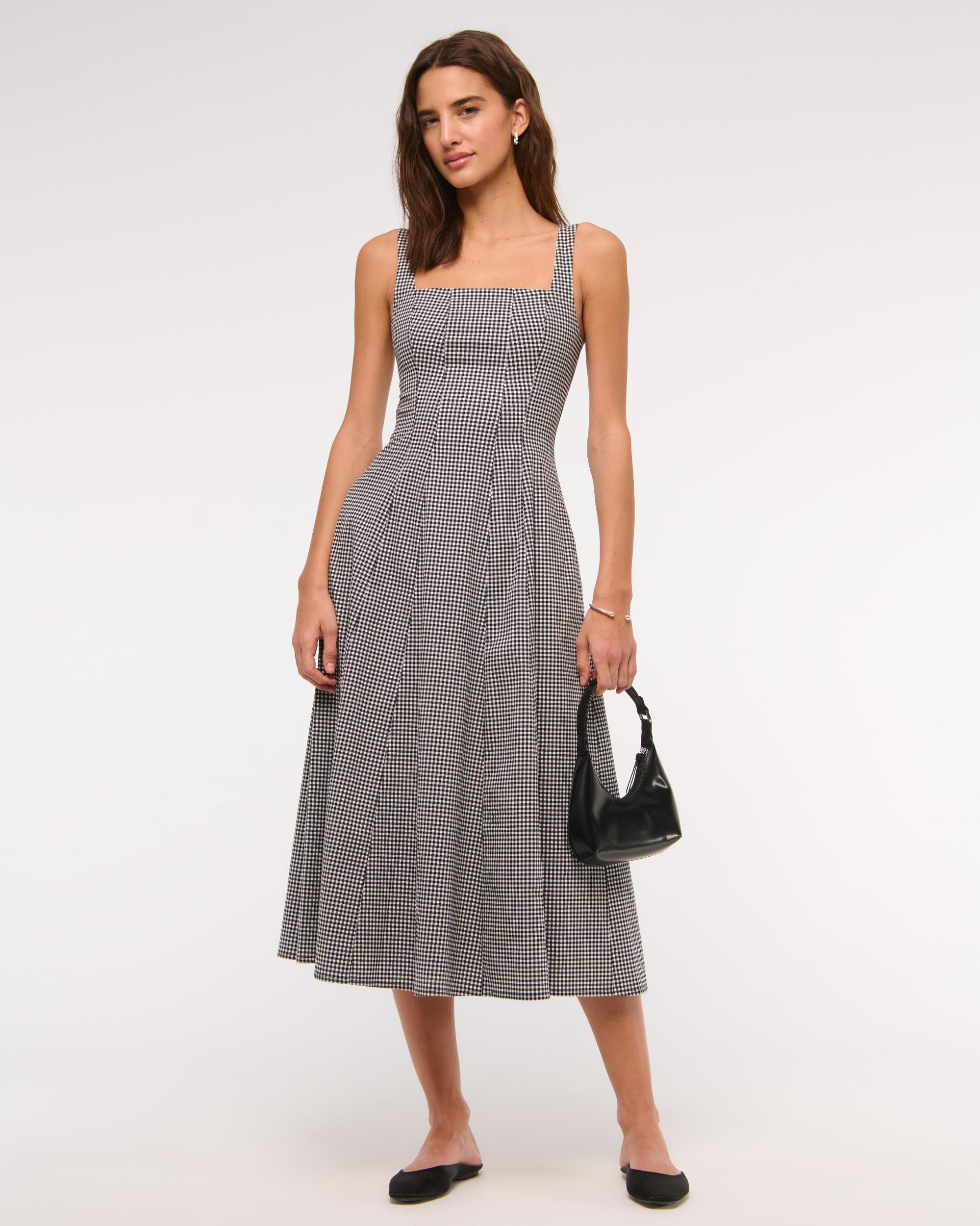 The A&F Mila Midi Dress Product Image