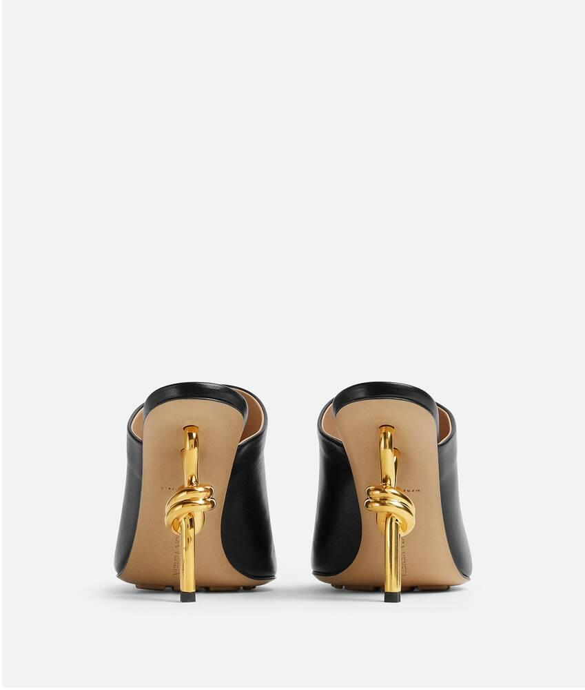 Women's Knot Mule in Black Product Image
