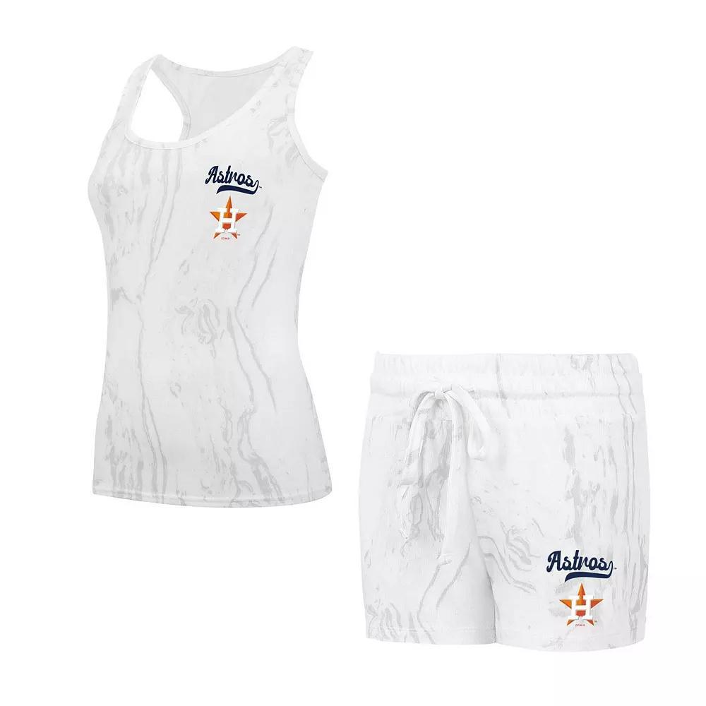 Womens Concepts Sport Houston Astros Quartz Tank Top & Shorts Set Product Image
