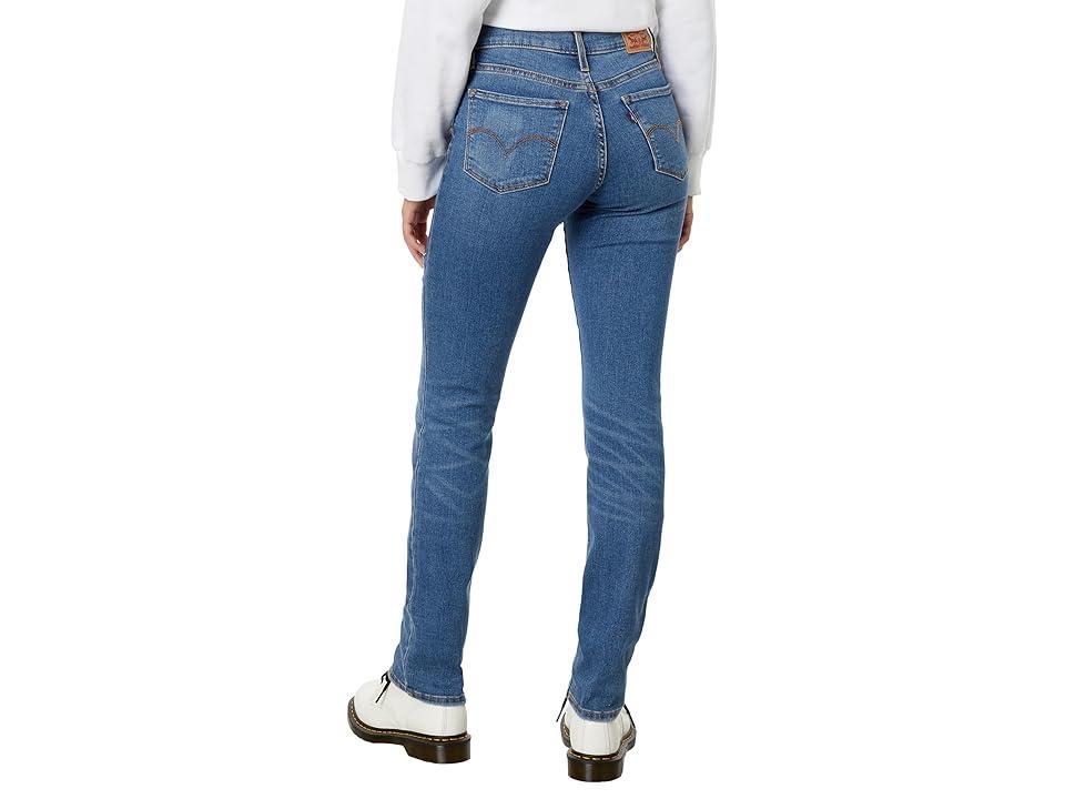 Levis 314 Shaping Straight Leg Mid Rise Jeans Product Image