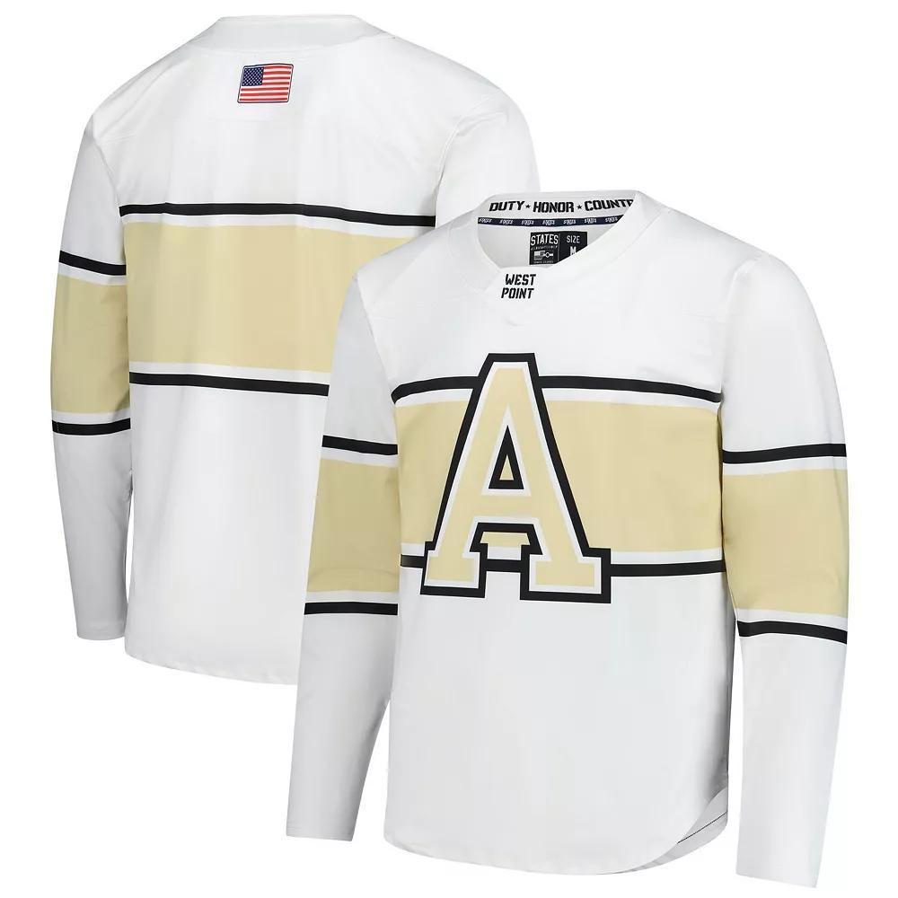Men's White Army Black Knights Replica Hockey Jersey, Size: Large, Nc2 White Product Image