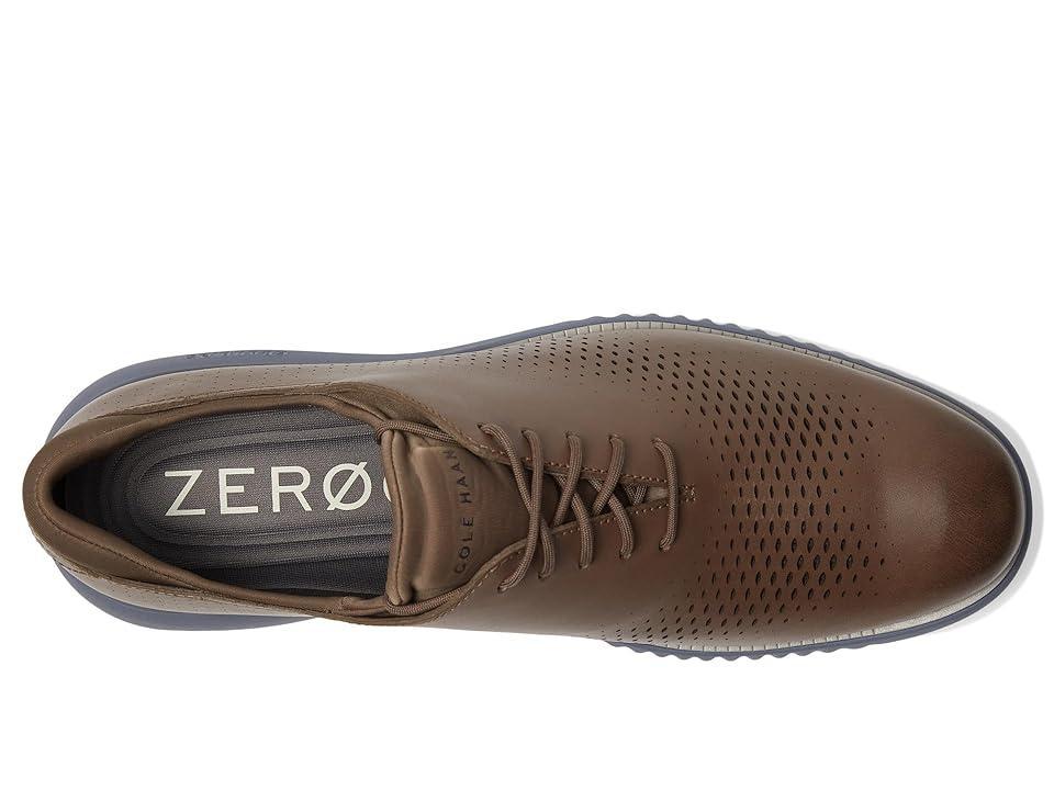 Cole Haan 2.Zerogrand Laser Wing Tip Oxford Lined (Morel/Folkstone Gray) Men's Lace up casual Shoes Product Image