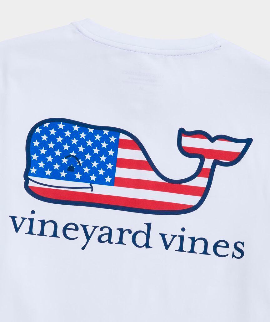 Flag Whale Short-Sleeve Harbor Performance Tee Product Image