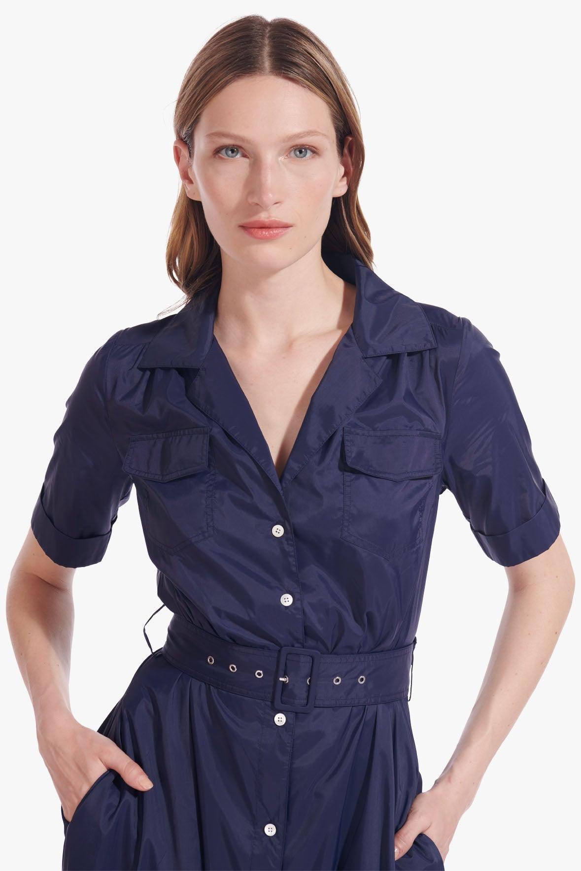 MILLIE DRESS | NAVY Product Image