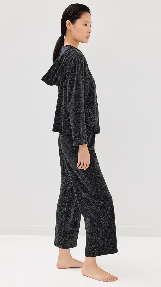 Sleeper Kylie Metallic Hooded Set | Shopbop Product Image