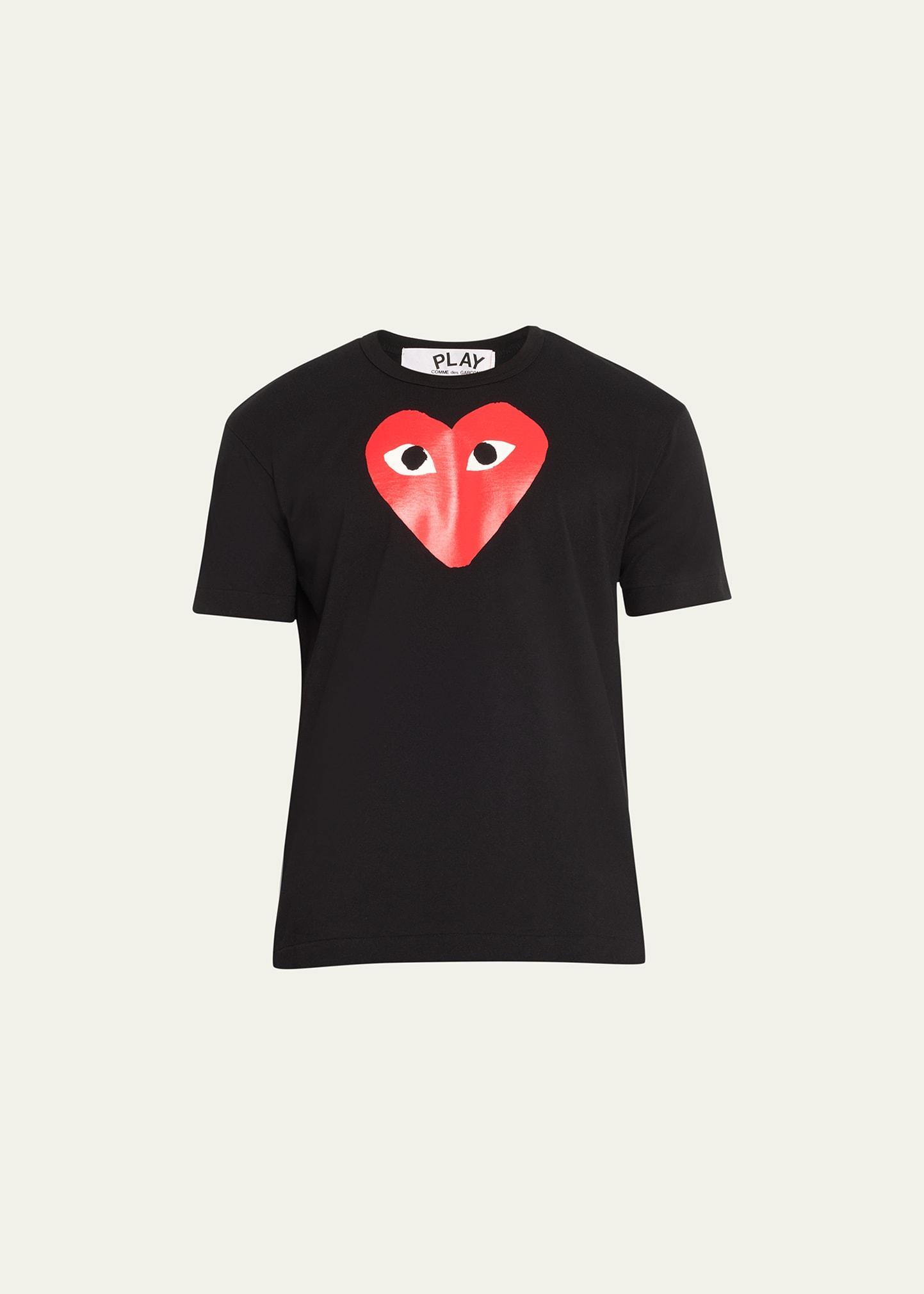 Men's Big Heart Short-Sleeve T-Shirt Product Image