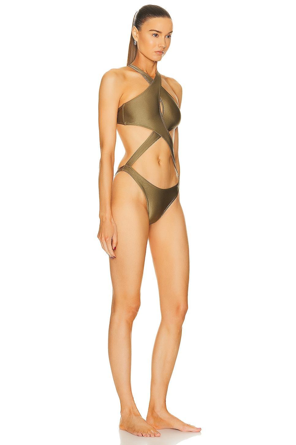 Bananhot Kaia One Piece Swimsuit in Olive Product Image