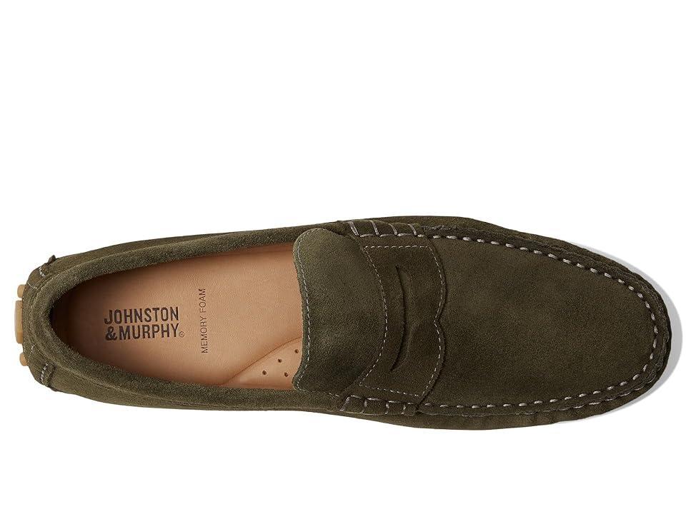 Johnston  Murphy Mens Athens Suede Penny Drivers Product Image