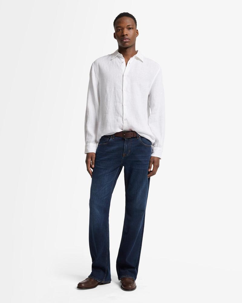 Classic Linen Button Up Shirt Product Image